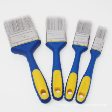 Synthetic Fiber Double Color Soft Grip Handle Painting Tools Oil Paint Brush Set